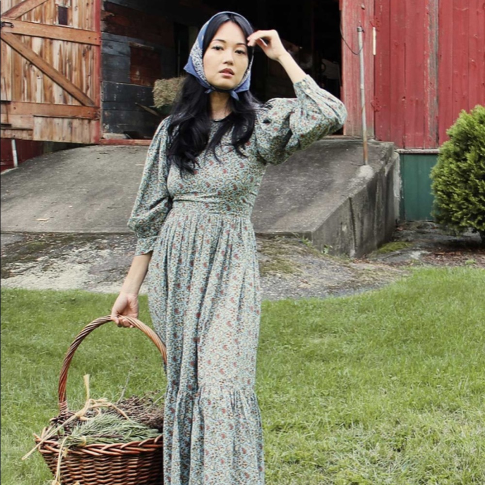 Doen Tide Dress EUC Medium Blue